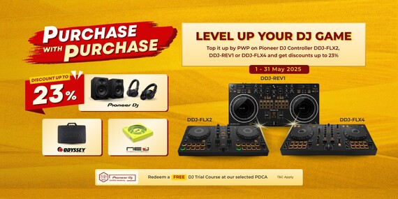 Pioneer DJ (PDCA) : Purchase with Purchase (PWP) Promo